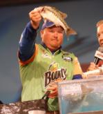 Bounty pro Jacob Powroznik of Prince George, Va., finished fourth with a two-day total of 14 pounds, 1 ounce for $40,000.