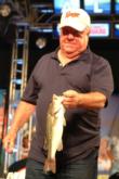 No. 6 co-angler Dick Martin blanked yesterday but caught 4 pounds, 3 ounces today to jump into the final round.
