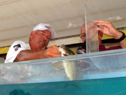 Co-angler Danny Carter of Hernando, Miss., finished third.