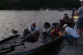 TBF competitors are looking for largemouths in an early morning bite.