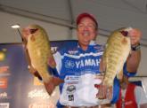 Yamaha pro Terry Baksay fished St. Clair to catch 19 pounds, 5 ounces for third place.