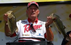Nick Gainey of Charleston, S.C., took fourth for the pros with a three-day weight of 43-11. He caught a limit weighing 12-3 Friday.