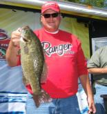 Jim Jones leads the Wisconsin state team on day one with 9 pounds, 7 ounces.