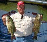 Jim Jones continued his Wisconsin reign and sits only 4 ounces behind the overall leader with 23-5 over two days.