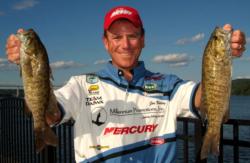 Joe Balog of Harrison Township, Mich., took third for the pros with a two-day total of 17 pounds, 6 ounces.