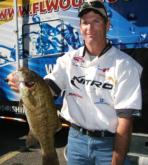 On top in Rhode Island after day one is Thomas Derocher with 11 pounds, 8 ounces.