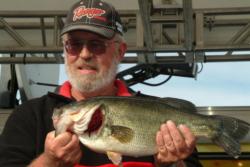 Mike Marsh of Vale, Ore., took home the day's Big Bass award in the Co-angler Division with a mammoth 7-pound, 5-ounce largemouth. 