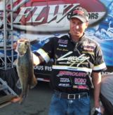 Brent Ehrler caught 17 pounds, 1 ounce on day one to remain in the hunt for the Land O