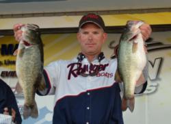 Sixth-place pro Charles Haralson caught 29-1 on opening day. 