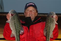 Pro Bill Townsend of Redding, Calif., took over sole possession of second place on the strength of a two-day catch weighing 24 pounds, 4 ounces. 
