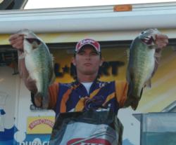 Bo Middleton finished third among the co-anglers with 87 pounds, 3 ounces.
