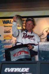 Pro Bill Townsend of Redding, Calif., used a four-day catch of 38 pounds, 12 ounces to win fifth place.