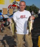 Co-angler Ben Kurth of West St. Paul, Minn., finished in second place with a three-day total of 33 pounds, 14 ounces.