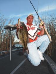Mike Folkestad can pull largemouths from the California Delta as well as any pro on tour.