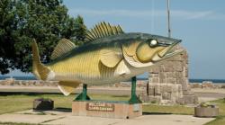 Mille Lacs in Minnesota is all about the walleye fishing.