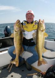 Lake Oahe provides endless walleye-habitat opportunities for anglers.