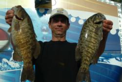 Pro Terrence Rath of Lake Havasu City, Ariz., moved up from third place to second after turning in a two-day total of 26 pounds, 14 ounces.