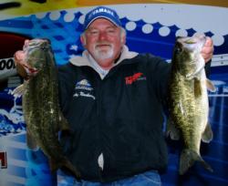 Pro Dicky Newberry of Houston: fifth with 15 bass, 50-2.