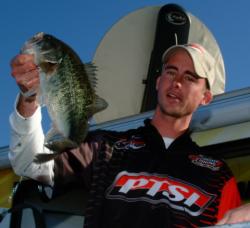 Co-angler Mark Lester of Marion, Ind., placed sixth at Sam Rayburn.