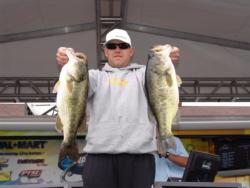 Leading the co-angler division, Steve Adams caught 23 pounds, 8 ounces.