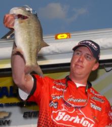 Berkley pro Glenn Browne of Ocala, Fla., finished fourth with a four-day total of 58 pounds, 11 ounces worth $7,439.