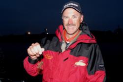 Andy Morgan with is War Eagle Heavy Cover Finesse jig