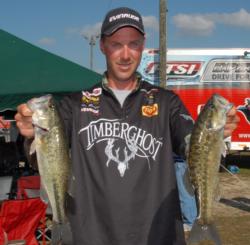 Andy Morgan of Dayton, Tenn., has been on fire in FLW Outdoors' events in 2008, scoring three top 10's in row. He starts the Lewis Smith event in 68th place with 8-12.