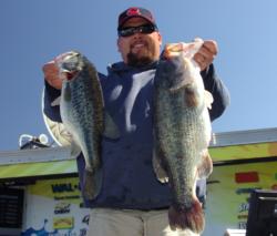 Fishing slowly and meticulously proved effective for Dan Tracy who topped the co-angler division.