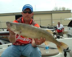 Pro Rick Franklin took fourth at the season-opening FLW Walleye Tour event on Lake Erie.