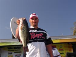 Fishing dropshots and wacky rigged Senkos in the north end of Clear Lake gave Scott Copple a third place finish.