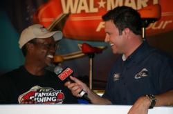 Fantasy Fishing winner Reginald Pickett discusses his strategy with FLW