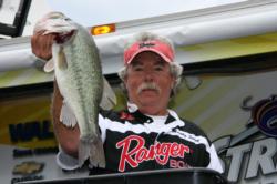 A largemouth weighing 5-4 pushed Marty Sugg into fourth place.