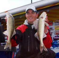Kelly Klemm had a four-day total of 20 walleyes weighing 35-7 to net him his first pro win on the FLW Walleye Tour.