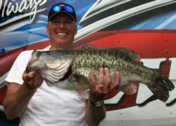 Timothy Venkus had a 9-pound, 14-ounce bass in his third-place limit.