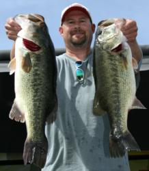 Co-angler leader Quin Smith predicted that plastic baits would work best and his words proved correct.