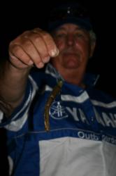 Chuck Rounds of Benton, Ky will give his 5/8-ounce football jig a good workout.