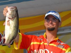 Pro Ryan Rigsby of Hixson, Tenn., finished the event in fourth place with a four-day total of 67 pounds, 9 ounces worth $6,810.