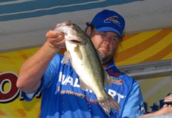 Pro Todd Rasberry of Florence, Ala., finished second with a four-day total of 71 pounds, 8 ounces worth $8,512.