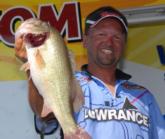 Greg Hamblin boated 17 pounds, 7 ounces on the last day to win on his home lake.