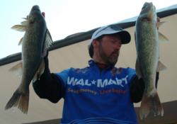 Pro James Gordon took fifth place on Cass Lake with a four-day total of 51-9. 