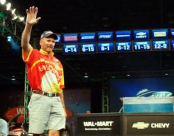 Pro Mark Modrak of China Township, Mich., fished his first-ever FLW Tour event this week in the Chevy Open and impressed by finishing third.