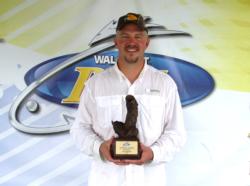 James Buhrke of Chicago, Ill., earned $1,733 as the co-angler winner at the Wal-Mart Bass Fishing League Michigan Division tournament on Sandusky Bay. 