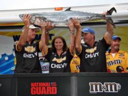 Team Chevy/Miss Micki 2 returned to the spot that produced their day one catch and caught another big king.