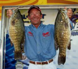 A bountiful rock reef in the St. Lawrence River produced another big limit for Charlie Hartley.