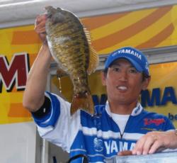 Yamaha pro Takahiro Omori of Emory, Texas finished fourth with a four-day total of 71 pounds, 15 ounces to collect $27,893.