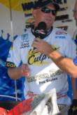 Day one leader Dustin Wilks of Rocky Mount, N.C., slipped to second place on day two with four bass for 7 pounds, 13 ounces for a two-day total of 22 pounds, 9 ounces.