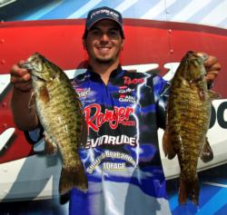 Ranger pro RJ Bennett caugth another limit and held on to his fourth place spot.