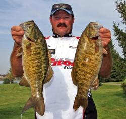 Gaining a spot from day two, Paul Hall found a limit weighing 14-3.