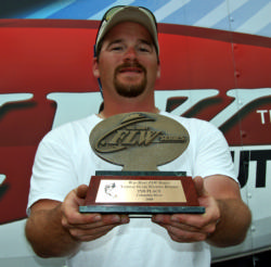 He missed his tournament limit by one fish, but Robert Flowers had built enough weight to finish second.