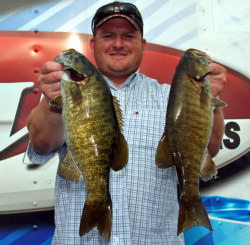 Focusing on execution and maximizing every bite was essential for third place co-angler Jason Bryan.